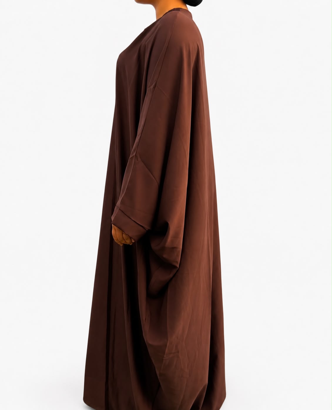 Abaya longue manche papillon